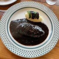 上野洋食遠山 - 「上野洋食遠山特選 デミグラスソースハンバーグ」(2700円)