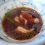 花・花 - 鴨だしのつけ汁です