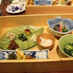 花仙庵 仙仁温泉 岩の湯 - 朝食①