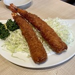 明治亭 - エビフライ