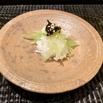 豪龍久保 - ふきの飯蒸し