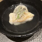 あま木 - 白甘鯛と新蓮根のお椀