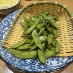 庄や - ここの枝豆止まらん