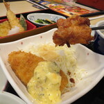 夢庵 - 唐揚げ　いただきます(^^♪