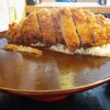 恵美須商店 - 超あほ盛りカツカレー(￥1958)。
