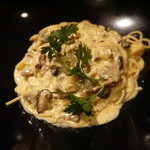 香材創作食房 アーユ - 2014.4月3240円コース　キノコクリームパスタ