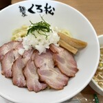 麺屋くろ松 - サバ節と鬼おろしの冷やし和えつけ麺