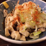 かさや - 鳥皮ポン酢