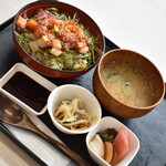 いっせ - バラちらし丼（１，１００円）２０２４年９月