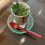 妙見石原荘 食菜石蔵 - 白熊くんではなかったの〜白玉小豆