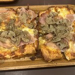 モン - トリュフと生ハムのピザ