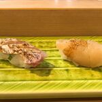 駒寿し - 真鯛・煮ホタテ