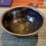 蒼 - 神経〆真鯛のコンソメ