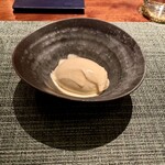 蒼 - 比内地鶏卵と赤酒のアイスクリーム