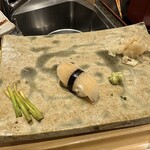 銀座 久兵衛 - 平貝