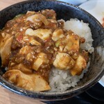 CHINESE DINING 瑞 - おかわりご飯で作った麻婆丼