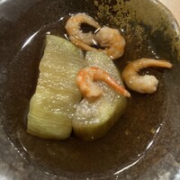 希凛 西店 - なすと小エビの揚げ浸し