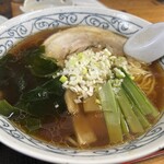 天宝 - セットのラーメン