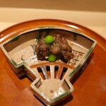 銀座 しのはら - 祖父江新銀杏とすっぽんの唐揚げ