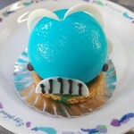 キャトルキャール - ココ・シトロン　青いくじらさんケーキです(^O^)