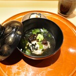 銀座 しのはら - うなぎ佃煮のお茶漬け
