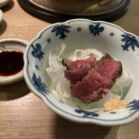 炭火焼肉 肉の匠 ひうち - 赤みのたたき風