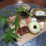 【季節の前菜盛り合わせ】