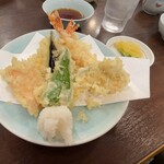 うなぎや - 天ぷら盛り合わせ
