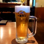 味処 ひょうたん - 生ビール