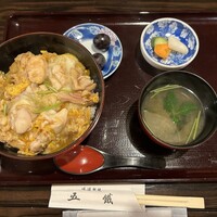 五鐵 夢境庵 - 親子丼＜上＞…税込1430円
