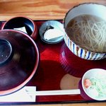 いづみや - 丹波黒どり親子丼蕎麦膳