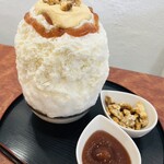 こひる庵 - 見た目はミルクと同じだがひと口食べたらラムがぶわーって広がります╰(*´︶`*)╯♡