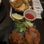 北海道海鮮・個室情緒 ～ ２３番地 ～ - ザンギ？&フライドポテト