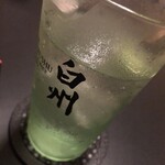四季酒菜庵 魚徳 - 乾杯は…白州で  ♬♡
