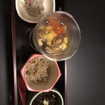 四季酒菜庵 魚徳 - お通し  ☆*。