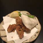 四季酒菜庵 魚徳 - ﾀｺの唐揚げ (๑❛◎❛๑)
