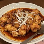 好天 - 特製海老のピリ辛ソース