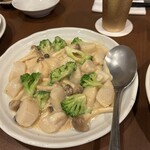 好天 - 貝柱のクリーム煮