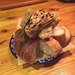 ルーエプラッツ ツオップ - パンの盛り合わせ2万円