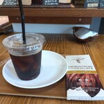 ハミングバード - アイスコーヒーとチョコレート　すわった席
