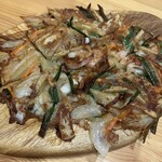 韓国風居酒屋　唐辛子 - 海鮮チヂミ
