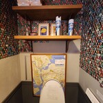 マンチズ バーガー シャック - お手洗いも凝っています001。