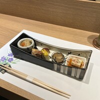 鮨 青海 品川店 - 前菜5種盛り