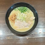 鶏々 - 純鶏白湯 塩　鶏チャーシュー