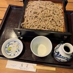 Shinshu Soba Dokoro Kirisato - Moritsoba, JPY 970 + Extra Seiro, JPY 650