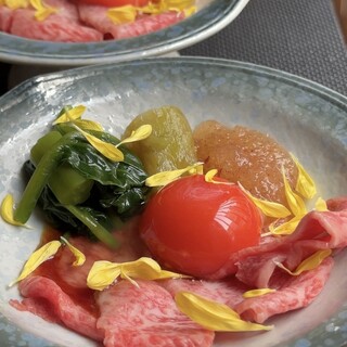 こだわりの食材たち