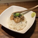 Tokyo Style Noodle ほたて日和 - ほたてご飯　350円