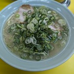 味心 - 塩とんこつラーメン　バリカタねぎ多め　680円
