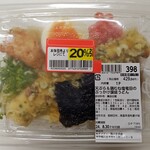 ダイエー - 料理写真:天ぷら&鶏むね塩竜田のぶっかけ讃岐うどん