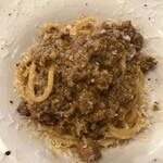 クッチーナ イタリアーナ＆ピッツェリア ズッカ - 山椒のボロネーゼ　少し山椒キツかったかな